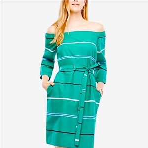 ANN TAYLOR POPLIN DRESS